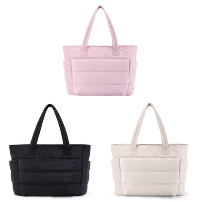 Celeste | Lightweight Puffy Tote Bag