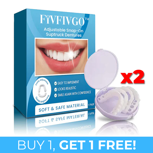 Fivfivgo™ Adjustable Snap-On Dentures